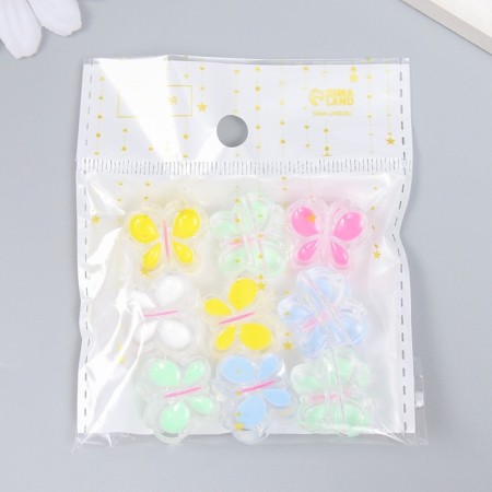 Busina Plastic "Summer Breeze Babochka" Gloss Mix 2x1.8x0.9 cm-3