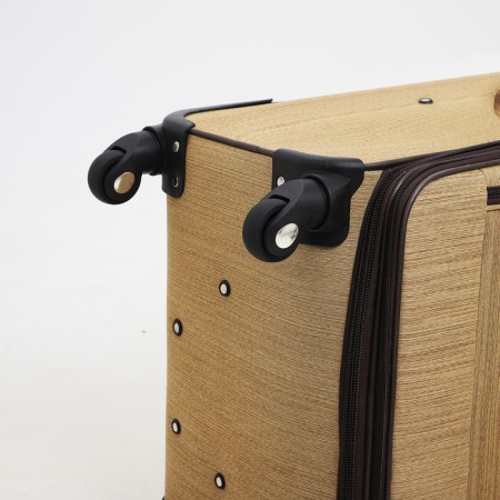 Big suitcase 28 ", lightning department, code castle, 4 wheels, outer pocket, beige color-7