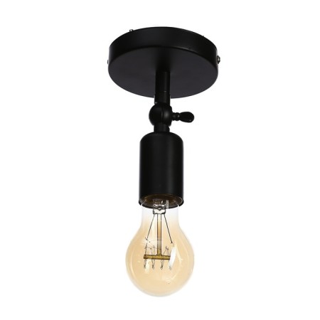Bra "Miyava" 1x40W E27 Black 9x10x13 cm-2