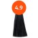 Cream-color hair Permanent Ollin Professional N-Joy, tone 4/9, green brown-haired, 100 ml