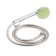 ACCOONA A7166K bath mixer, single -leaf, divertor in the case, 35 cm, green