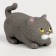 Mick Antistress Perenochka "cat" with stickers, with sand