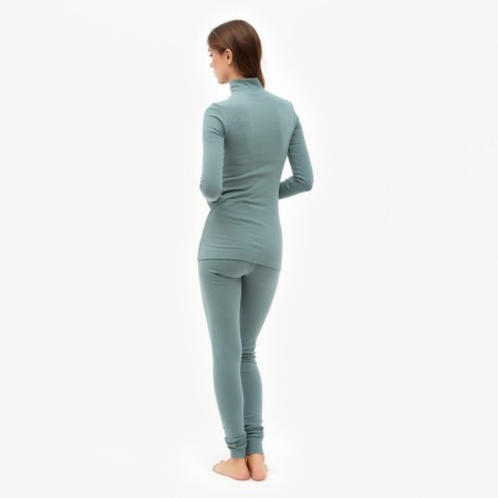 Women's thermal underwear (longshit, leggings) minku color khaki, river 42-7