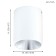 Lamp Polasso 1x3.3W LED white 10x10x12cm