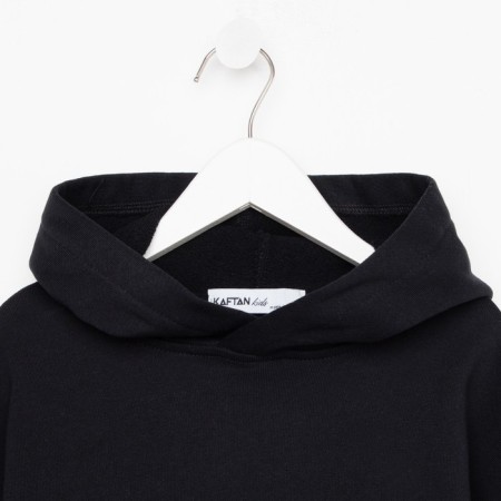 Kid for children (hoodies, trousers) KAFTAN "BASIC Line", size 28 (86-92), black color-8