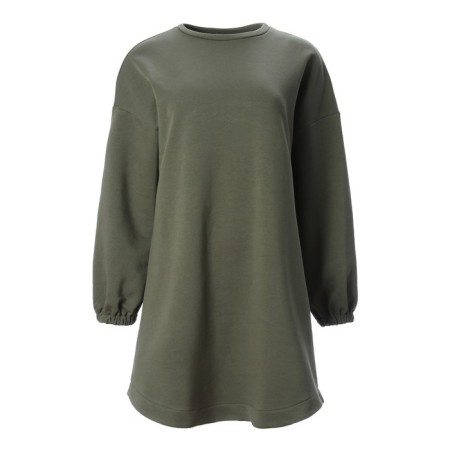 Women's dress Minaku: Casual Collection Khaki Color, Rr. 48-4