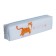 School pencil case with a zipper "cat", mix