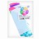 Polymer ball 38 "Bunny-flowering", multi-colored