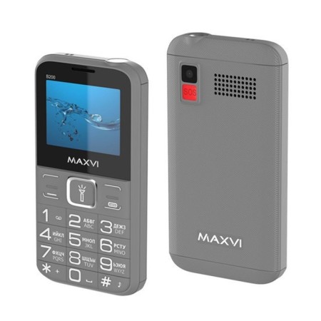 Cell phone Maxvi B200 Gray-1