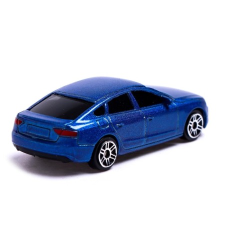 Metal machine Audi A5, 1:64, blue color-2