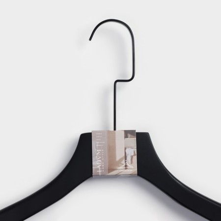 Shoulders - Ladom Black Lotus hanger, long hook, wide shoulders, 45 × 4.5 × 29 cm-5