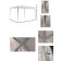 Sadovy tent 3*3m white, open