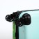 Small 18 suitcase, lightning department, 4 wheels, turquoise color