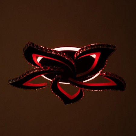 Luer with PDD "Blade" 5XLED 130W 3000-6000K RGB black 65x65x10cm-2
