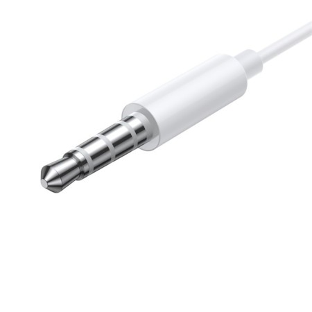 Headphones Baseus H17, inserts, wired, jack 3.5 mm, white-6