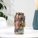 Souvenir Ceramics "Girl Feja" with a dark unicorn (vase), h = 22 cm v = 1l