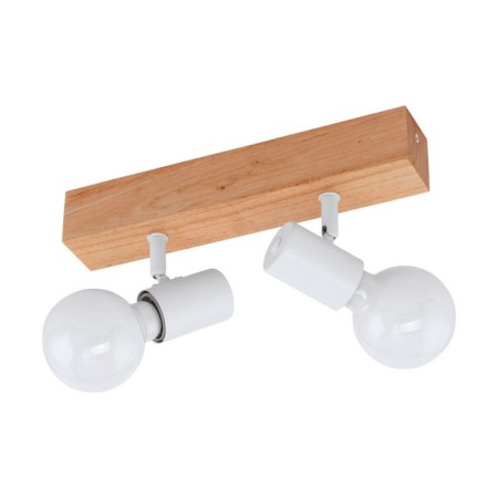 Townshend 2x60W lamp E27 brown, white