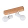 Townshend 2x60W lamp E27 brown, white