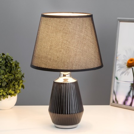 Barie table lamp E14 40W Black 22.5x22.5x35 cm Risalux-1
