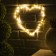 LED figure "Heart" 28 × 28 cm, metal, batteries AAX2 (not complete), glow warm white
