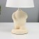 HELP LAM "Puzan" 1x40W E14 beige 19.5x19.5x34cm