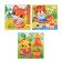 Puzzles 3 in 1 "Funny animals"