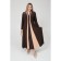 Women's dress, size 64, dark brown color
