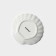 Porcelain dish Magistro "shell", d = 10 cm, white color