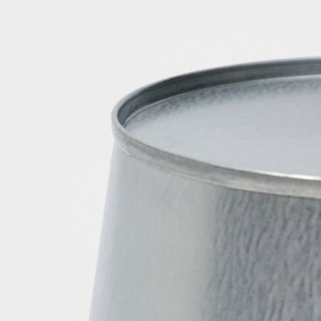 Vazon galvanized without handles, 5 l, h = 20.5 cm, GOST-4