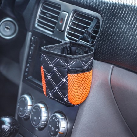 Phone holder to the deflector