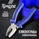 Plask -hugs combined tundra, CRV, polished, plastic handles, 180 mm
