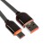 Type -C cable - USB, 6 A, PVC braid, 1 meter, gray
