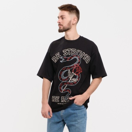 T -shirt KAFTAN "BE Strong", Black, p. 50