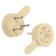 Fastening for the picture "without a nail", small, white color