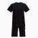 Male suit (T -shirt/shorts), black color/print mix, size m