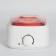 Waxing bowl, D11 × 7 × 14 cm, pink color