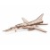Wooden designer "Airplane Fighter LT-22"