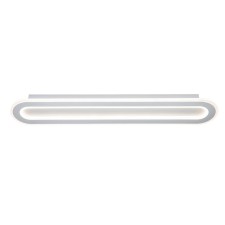 Светильник потолочный Indigo, 14009/A/1CW Silver. 1х95Вт, LED, 7568Лм, 3000-6500К, пульт радио 2.4G, 800х150х44.3 мм, цвет белый матовый