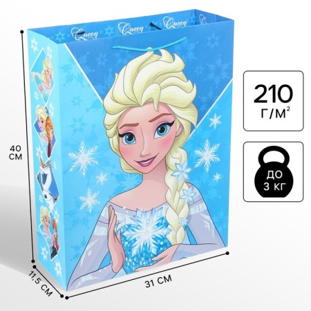 Gift package, 31x40x11 cm, packaging, cold heart