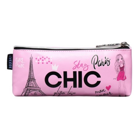 Penal soft, 1 compartment, 80 x 210 x 35 mm, voluminous, Devente, Chic, fantle leather, with lining-2