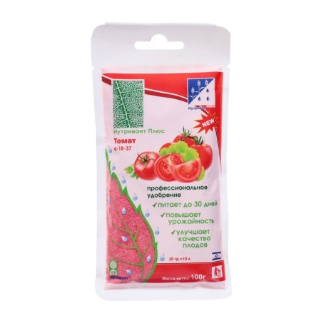 Fertilizer Nutrown Plus tomato 6-18-37, 100 g