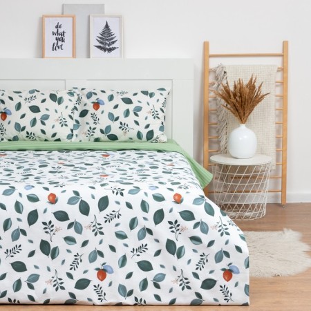 Lovelife 2PS BELIENT “Leaf Magic” 175x215 cm, 200x225 cm, 50x70 cm-2pcs, 100%cotton, satin, 125g/m-2
