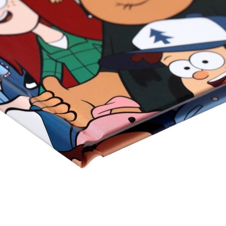 Notebook, A6, 48 sheets, in a cage, Gravity Falls, glossy lamination, an offset block 60g/m2-2