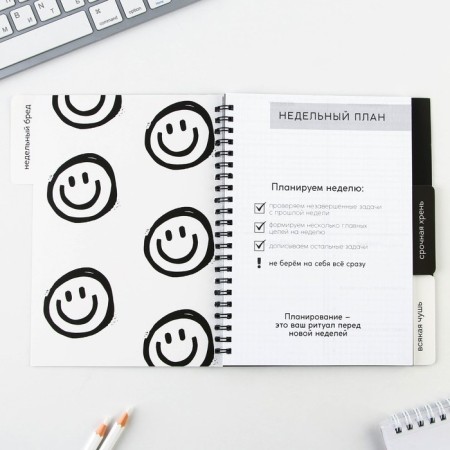 Planing with dividers "Expressor", soft cover, A5 format, 50 sheets-3