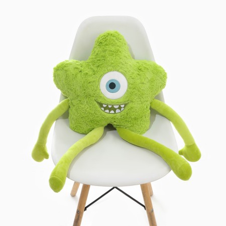 Soft toy "Star", 75 cm, green color-3