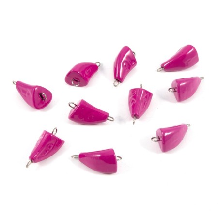 Cargo of a bullet-exentric stained collapsible Yaman 10 pcs., 16 g, purple