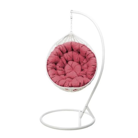 Billy swing pillow, diameter 115 cm, raspberry color-2