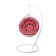 Billy swing pillow, diameter 115 cm, raspberry color