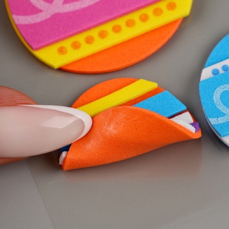 A set of stickers from EVA "Easter eggs", 10 pcs.-2