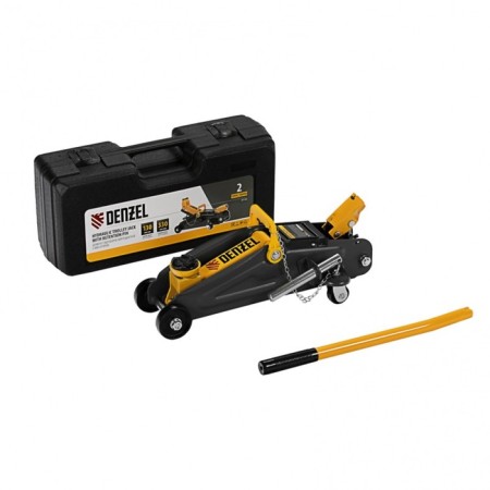 Hydraulic Denzel 51154 hydraulic jack, with a latch, in the case, 130 - 330 mm, 2 tons-9